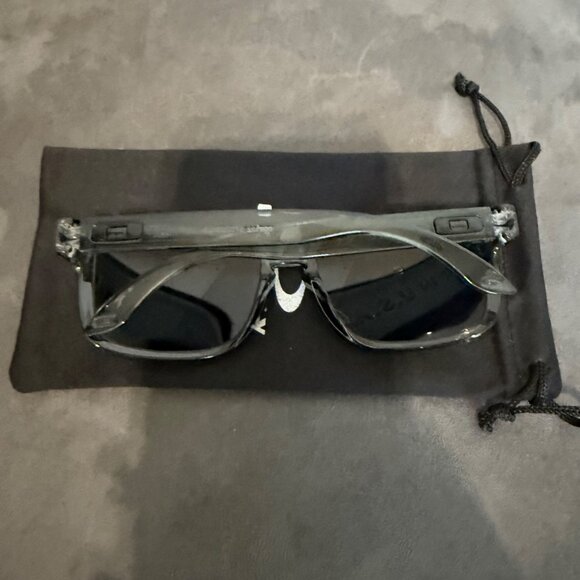 Oakley Holbrook Clear Polished Frame Sunglasses 9102 - Picture 6 of 7